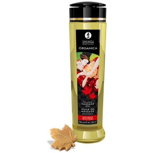 Shunga Massage Oil Organica Maple Delight