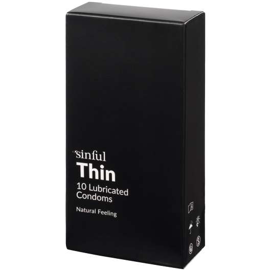 Sinful Thin Condoms 10 st