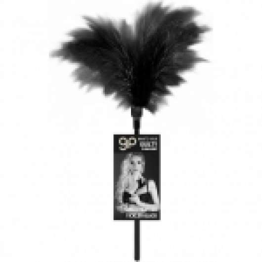 Small Feather Tickler Black
