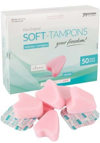 Soft tamponger Normal 50-pack
