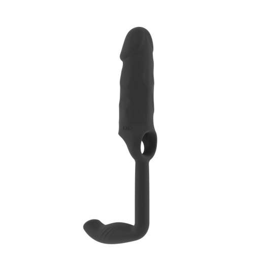 Sono No.38 Stretchy Penis Extension & Plug - Black