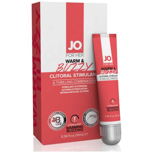System Jo - Clitoral Stimulant Warm and Buzzy 10ml