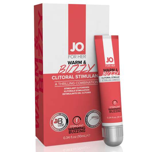 System JO Warm And Buzzy Clitoral Stimulant