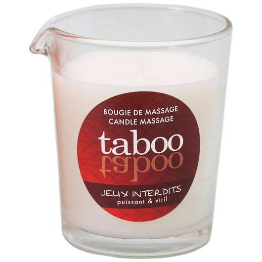 Taboo Jeux Interdits Massage Candle