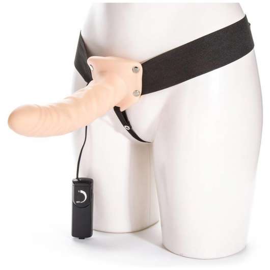 The Extender Plus - Vibrating Hollow Strap On