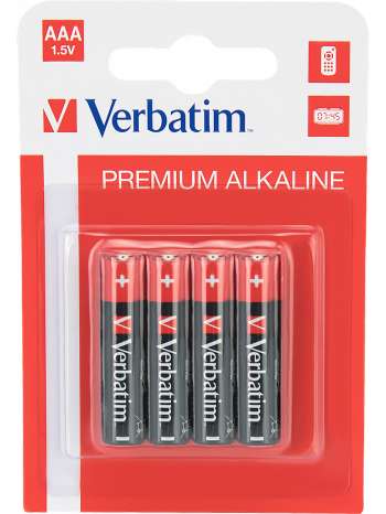 Verbatim Batterier: Premium, AAA